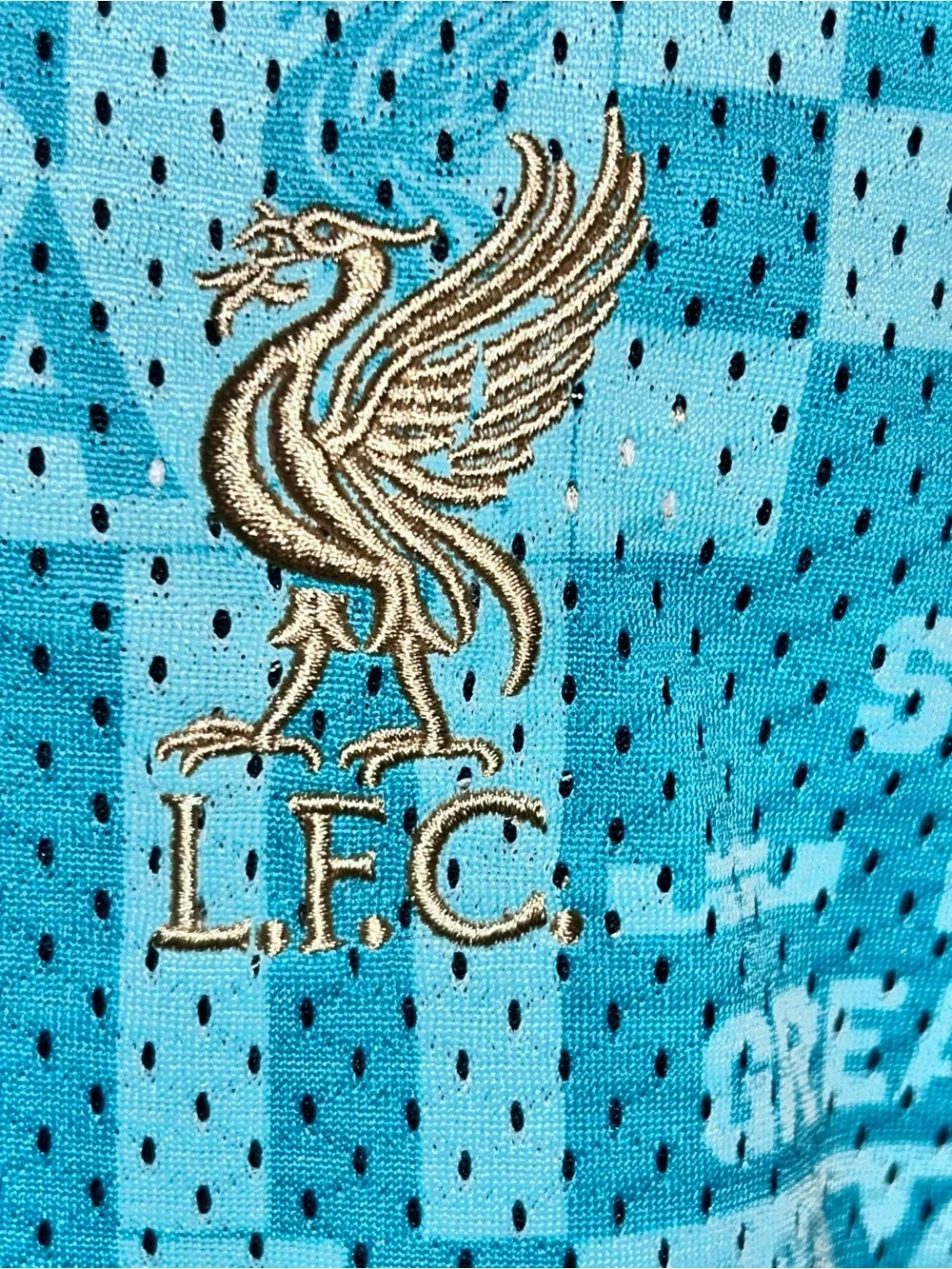 Nike Liverpool x LeBron Reversible Basketball Soccer Jersey Kids L FQ4128-305